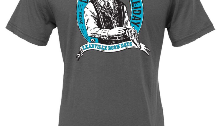 Leadville 2026 Boom Days T-Shirt_Back