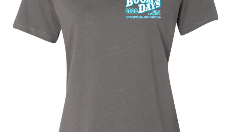 Leadville Boom Days 2026 T-shirt_Front